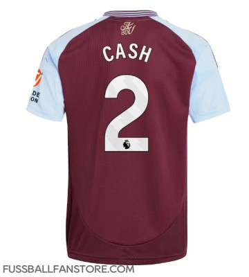 Aston Villa Matty Cash #2 Replik Heimtrikot 2024-25 Kurzarm